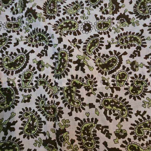 Men’s Paisley Print Dress Shirt size large - Picture 4 of 7